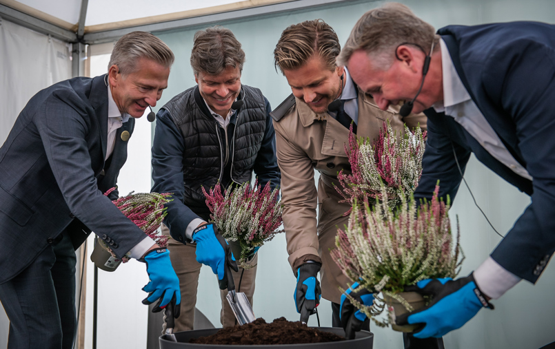 invigning kvJohanna 220922 04 Första spadtaget för Kvarteret Johanna i Göteborg