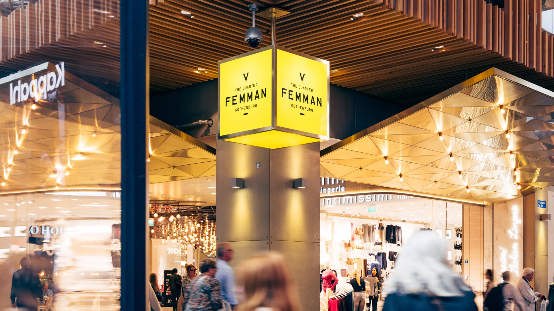 Femmanhuset i Nordstan i centrala Göteborg. 